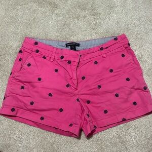 Pink Patterned Shorts